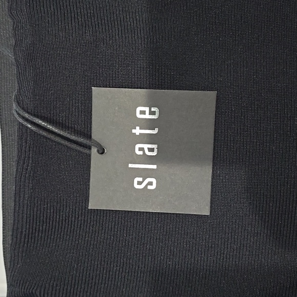 NWT ✅ Slate Knit Pleated Long Skirt Maxi Length BLACK - Size XL ✨ NEW WITH TAGS - Picture 5 of 7